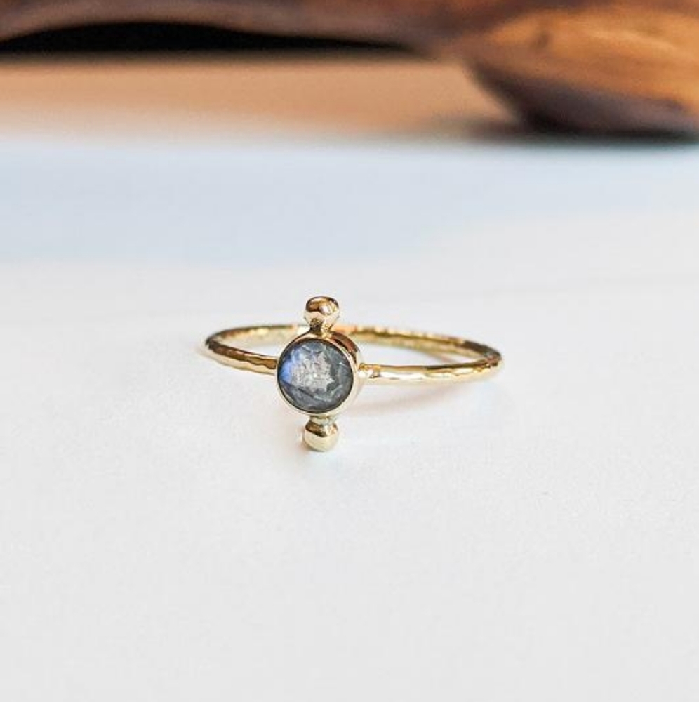🦋LAST🦋 NWT Baizaar Moonstone Dainty Ring